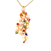Gordon Aatlo Legacy Collection: Pearl and Sapphire Pendant