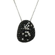 Black and White Designer Diamond Necklace