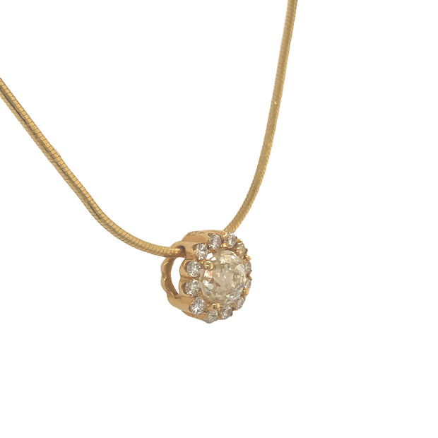 Crown of Light Diamond Necklace