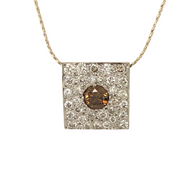 Gordon Aatlo Legacy Collection: Cognac Diamond Necklace