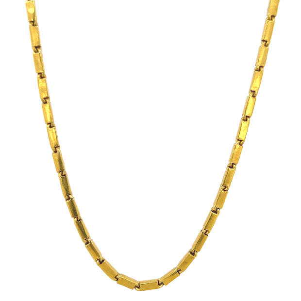 22K Yellow Gold 20" Box Chain