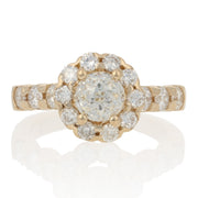 Crown of Light Diamond Engagement Ring