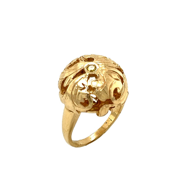 Gordon Aatlo Legacy Collection 14k Yellow Gold Ana Ring