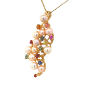 Gordon Aatlo Legacy Collection: Pearl and Sapphire Pendant