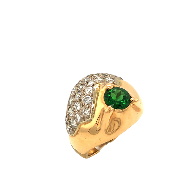 Gordon Aatlo Legacy Collection: Tsavorite Cocktail Ring