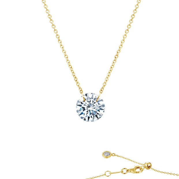 Lafonn Two Carat Lassaire Solitaire Diamond Pendant