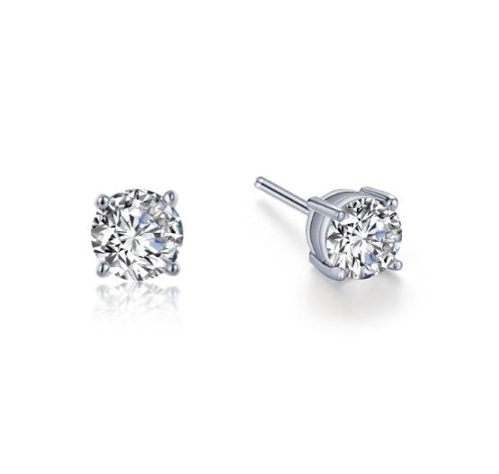 Lafonn 1 CTW Solitaire Stud Earrings