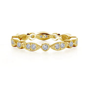 Lafonn Stackable  Lassaire Diamond Eternity Band