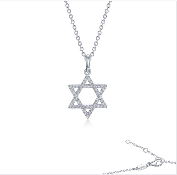 Lafonn Star of David Necklace