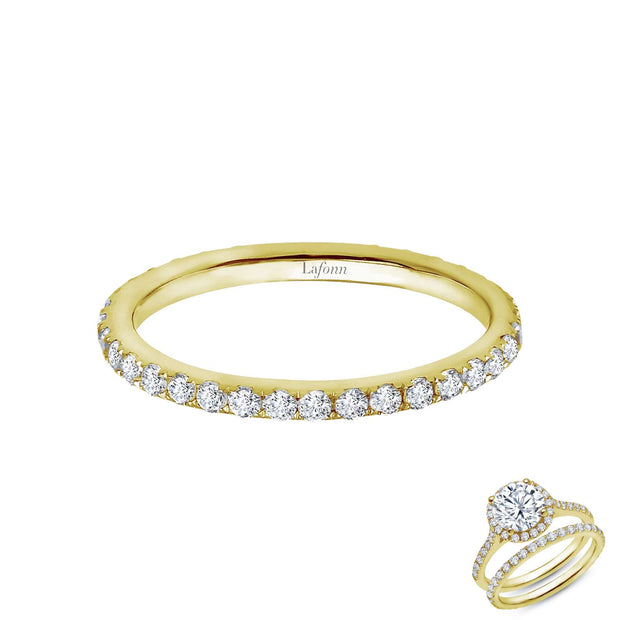 Lafonn Thin Eternity Band With .38 Carats Lassiare Diamonds