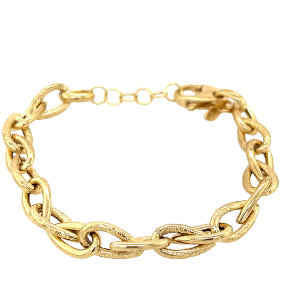 Peter Storm Pear Shaped Link Bracelet