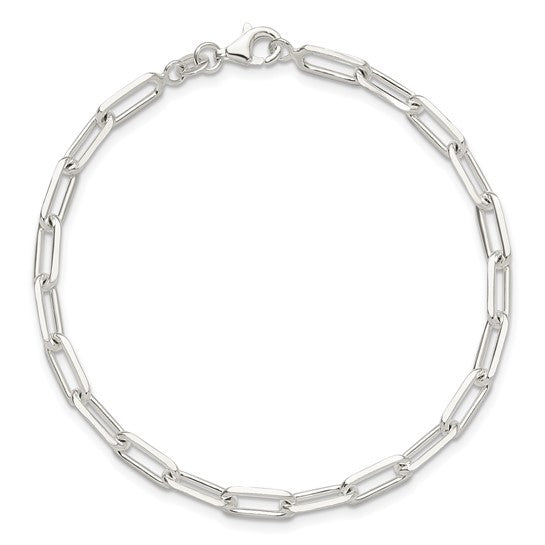 14KW Paperclip Link Bracelet