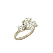 Lab Grown Diamond 3-Stone Engagement Ring