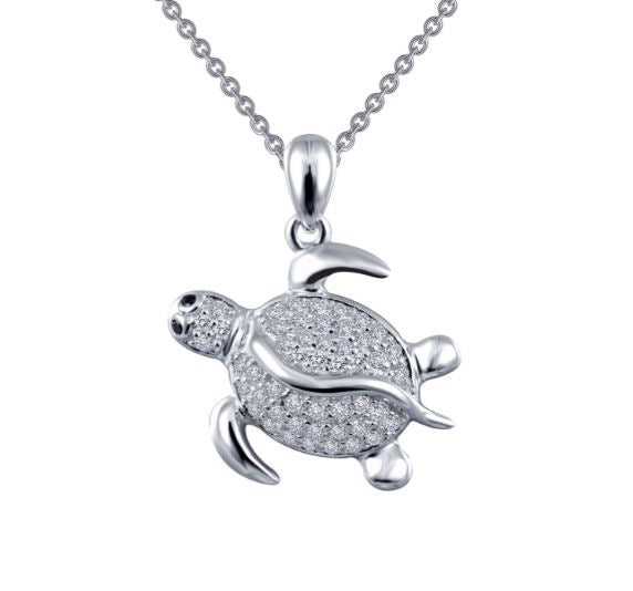 Lafonn Sea Turtle Pendant Necklace