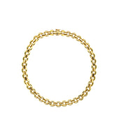 Heavy Gold Ladies Fancy Link Necklace