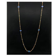30" Opal Station Necklace