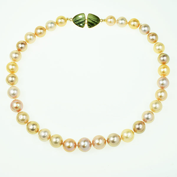 Michael Baksa 14K Multicolor Pearl Necklace