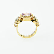 Michael Baksa 14K Pastel Ceylon Sapphire Ring