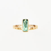 Michael Baksa Pixel Cut Tourmaline Ring