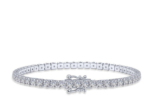 Lafonn Platinum-Bonded Sterling Silver & Simulated Diamond Tennis Bracelet  - ShopStyle