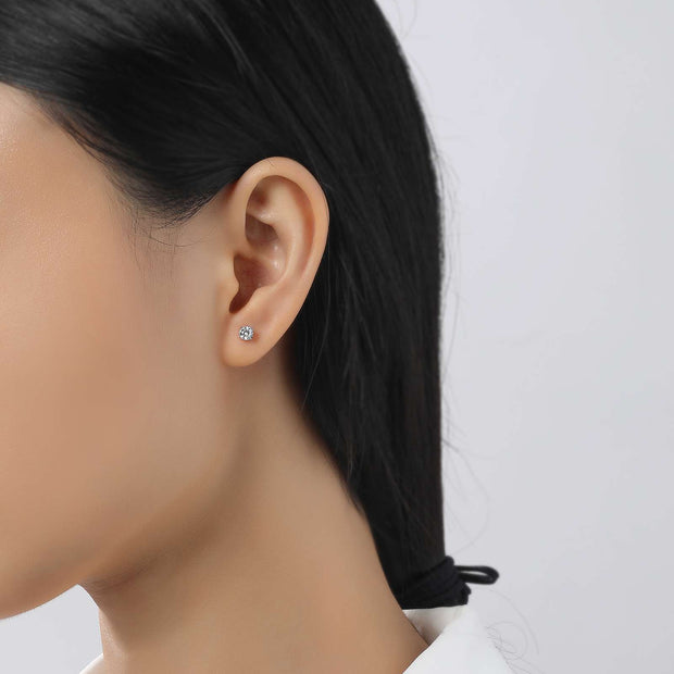 Lafonn Lassaire Cut 1/2 Carat Diamond Stud Earrings