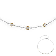 Lafonn Diamond Adjustable Choker - Aatlo Jewelry Gallery